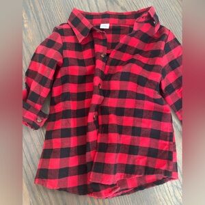 Kids buffalo check shirt